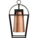 Hutchence 1 Light 18 inch Antique Bronze Outdoor Wall Lantern