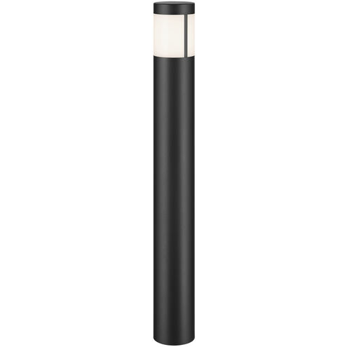 Independence 12 AC/DC 2.75 watt Textured Black Round Bollard in 2700K