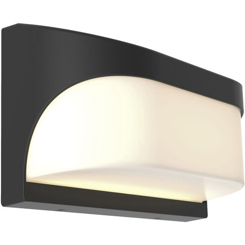 Laguna 1 Light 5 inch Black Outdoor Wall Sconce