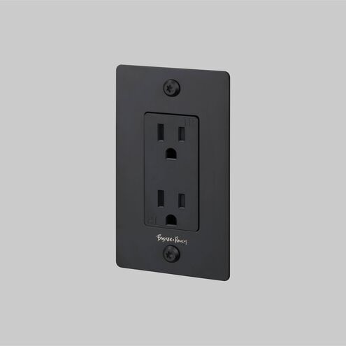 1G Duplex 125 Black Outlet, USB A + C