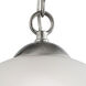 Conway 1 Light 15 inch Brushed Nickel Pendant Ceiling Light