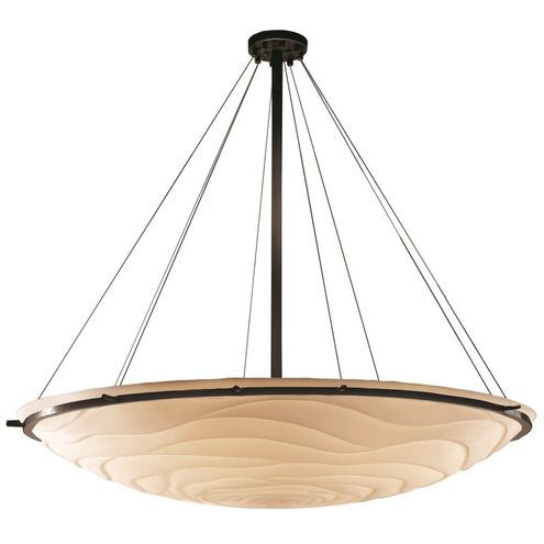Porcelina LED 51 inch Dark Bronze Pendant Ceiling Light