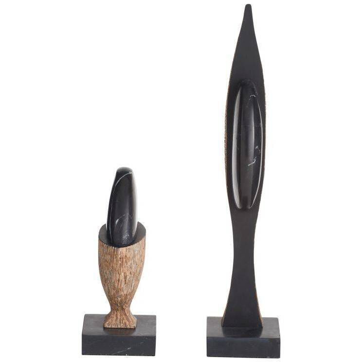 Flojo 17 X 6.75 inch Sculptures, Set of 2