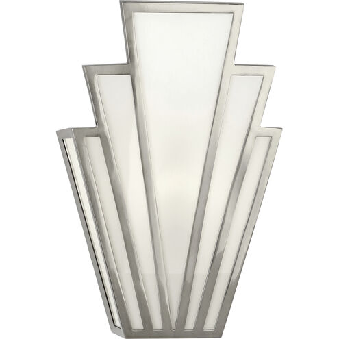 Empire 1 Light 7 inch Antique Silver Wall Sconce Wall Light