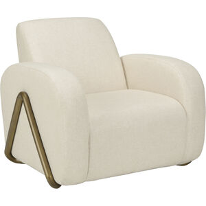 Renzo Brown and Gold Chair