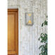 Raine 11 inch Silver Outdoor Wall Light