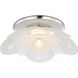 Barbara Barry Petaluma LED 7.25 inch Soft Silver Flush Mount Ceiling Light