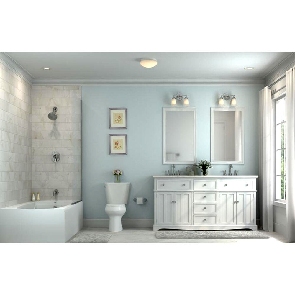 EnviroLite LED 10.75 inch White Puff Flush Mount Ceiling Light