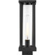 Glenwood 1 Light 15 inch Black Outdoor Post Mount Fixture