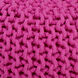 Accent Seating Pincushion Pink Woven Pink Bench