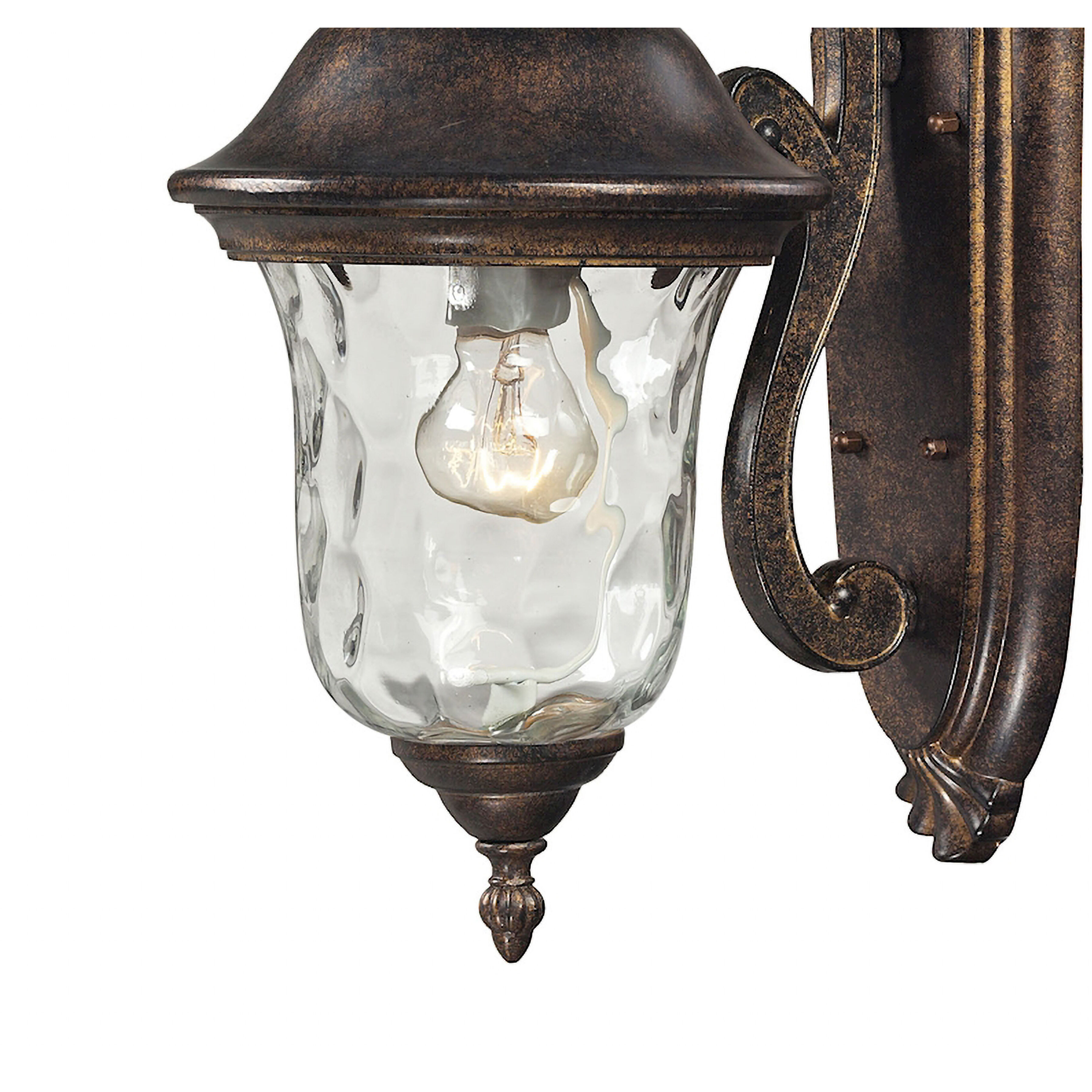 Lafayette 1 Light 16 inch Regal Bronze Outdoor Wall Sconce