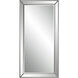 Lytton 48 X 24 inch Black Wall Mirror