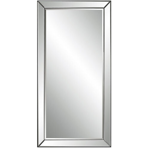 Lytton 48 X 24 inch Black Wall Mirror