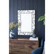 Glitter 39.4 X 27.6 inch Black Wall Mirror
