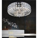 Bloome 6 Light 17 inch Chrome Bowl Flush Mount Ceiling Light