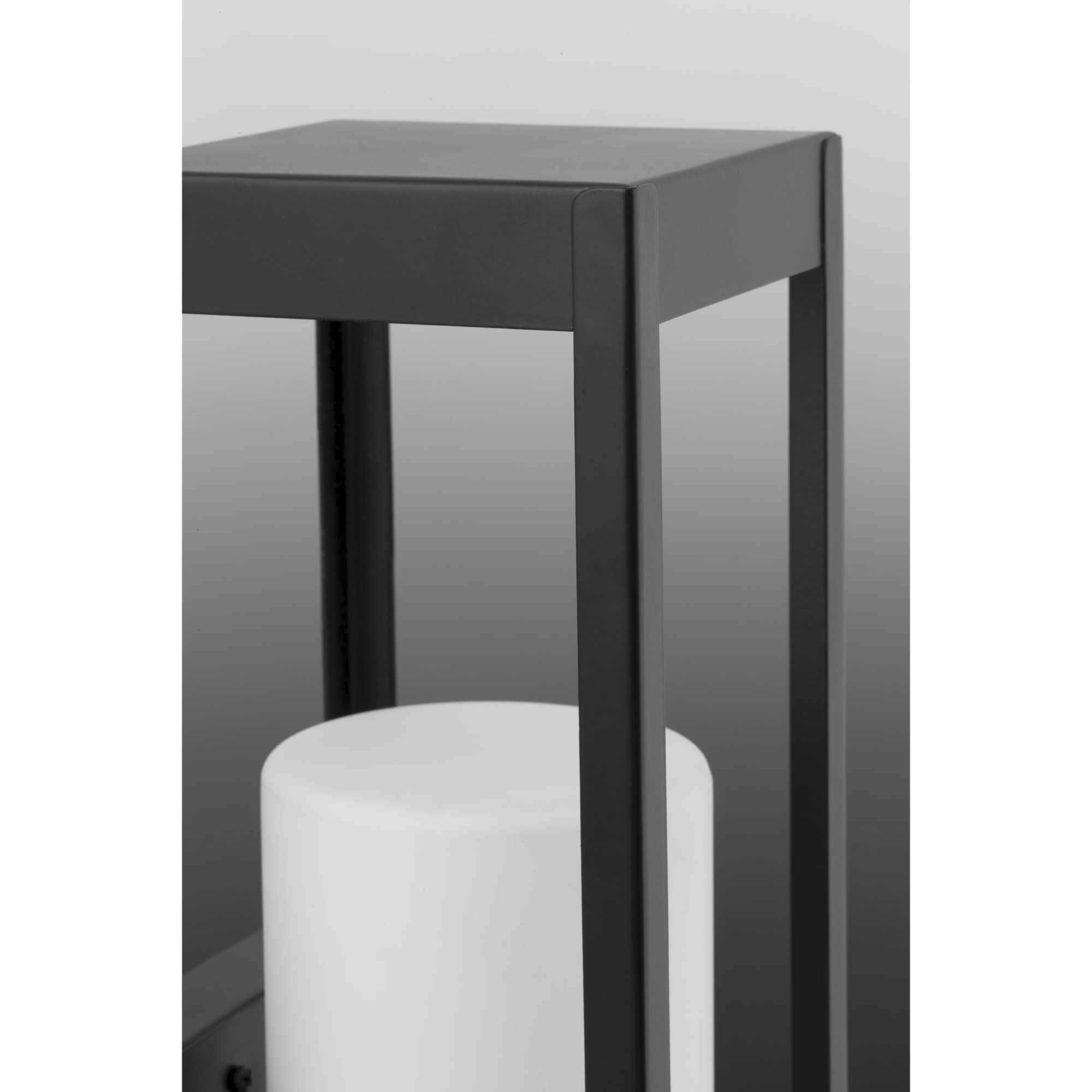 Patewood 1 Light 19 inch Matte Black Outdoor Post Lantern, Design Series