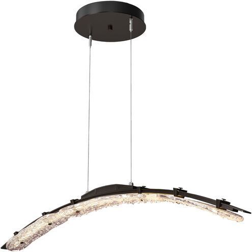 Glissade LED 4.1 inch Oil Rubbed Bronze Pendant Ceiling Light, Large