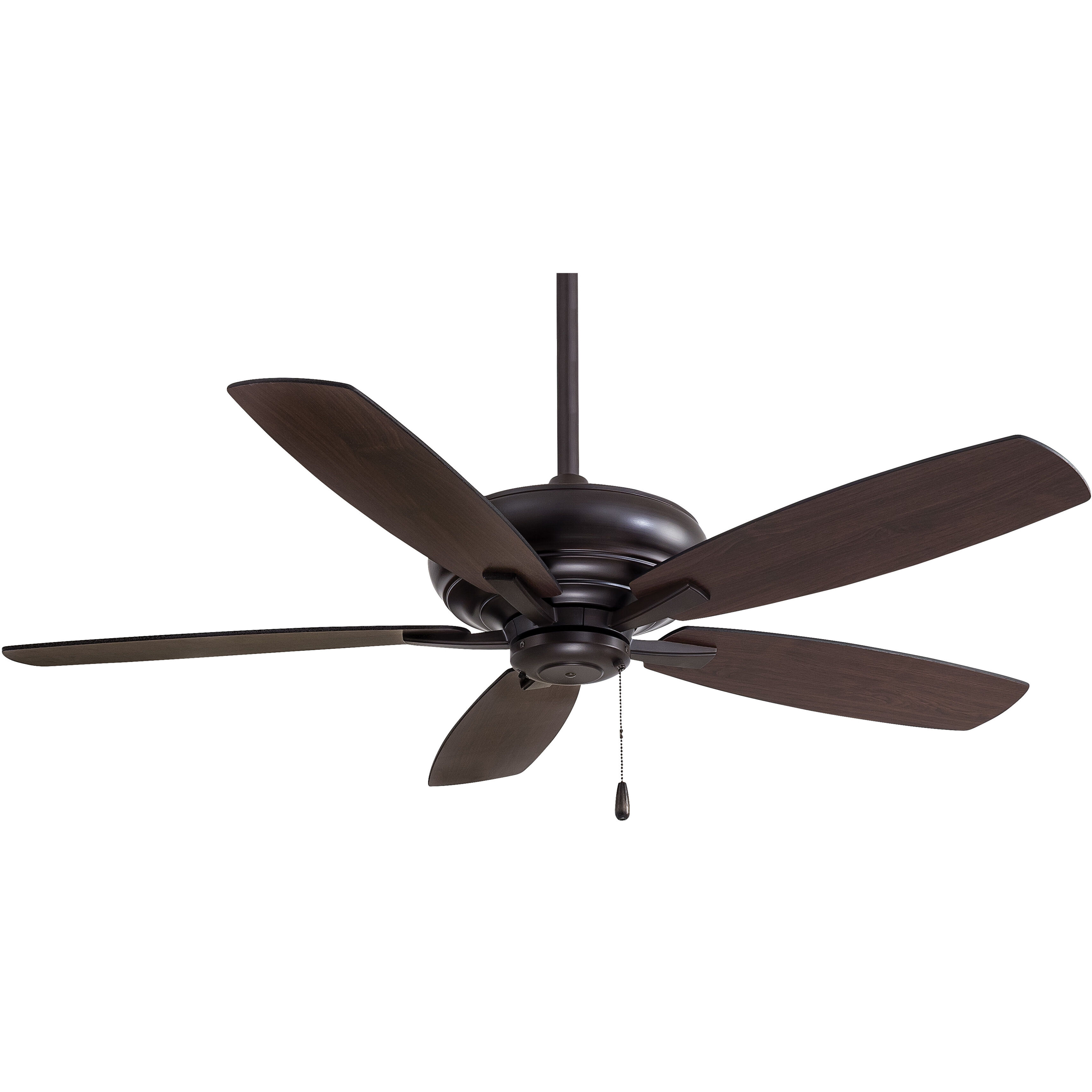 Kola 52 inch Kocoa with Toned Medium Maple/Dark Maple Blades Ceiling Fan