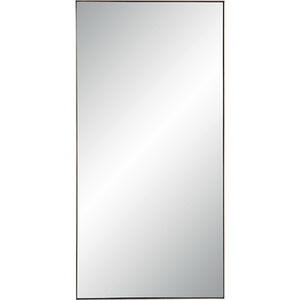 Marigold 60 X 30 inch Antique Brushed Brass Wall Mirror