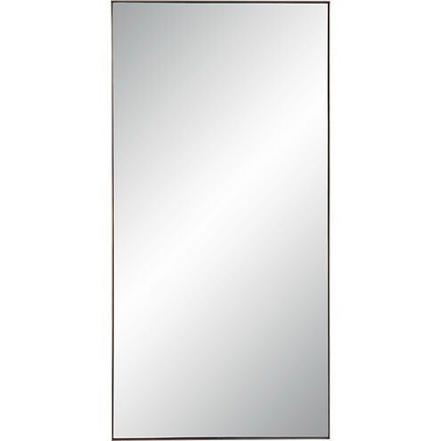 Marigold 60 X 30 inch Antique Brushed Brass Wall Mirror