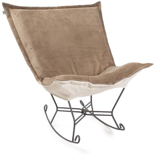 Pana 40 inch Sand Puff Rocker Ottoman