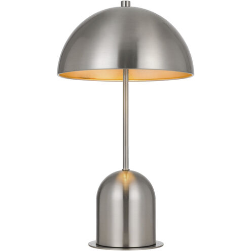 Peppa 20 inch 40.00 watt Brushed Steel Desk Lamp Portable Light