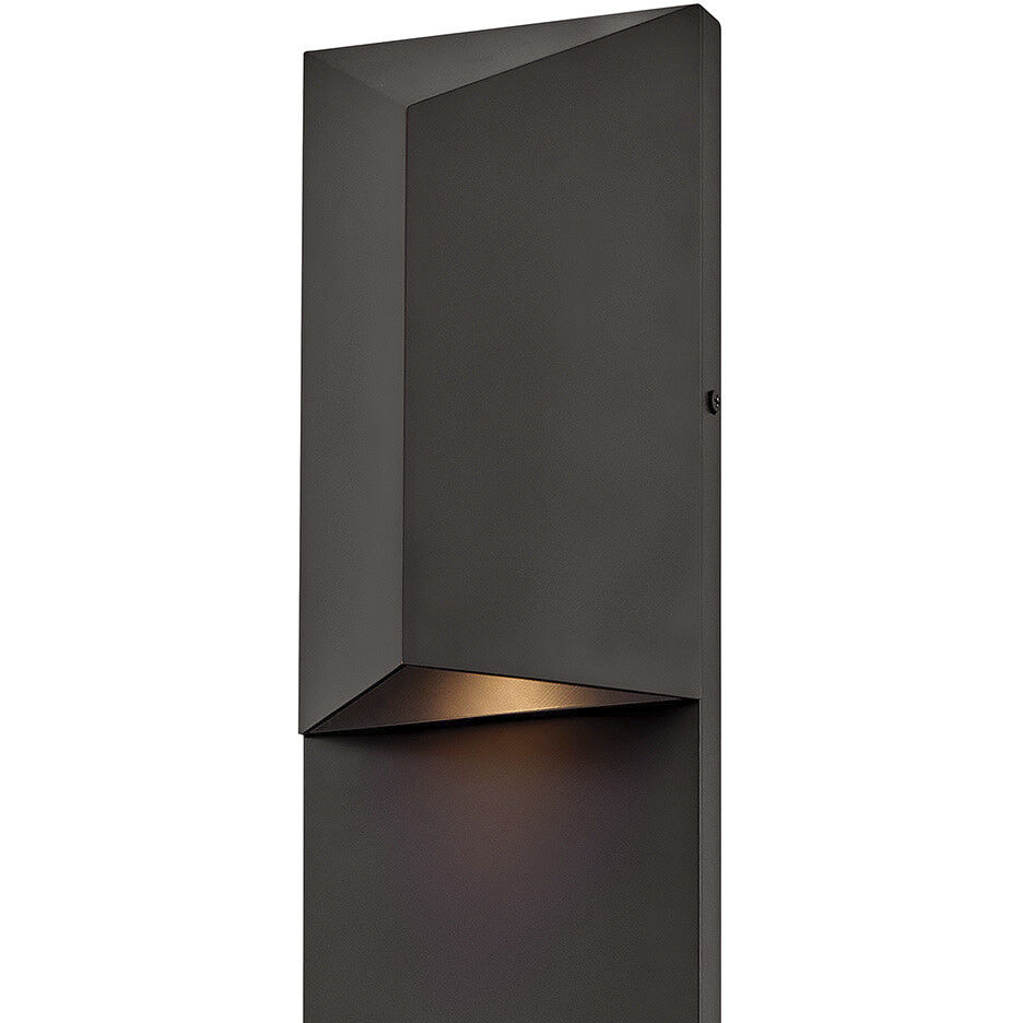 Treva 1 Light 22 inch Dark Oxidized Brass Outdoor Wall Mount Lantern