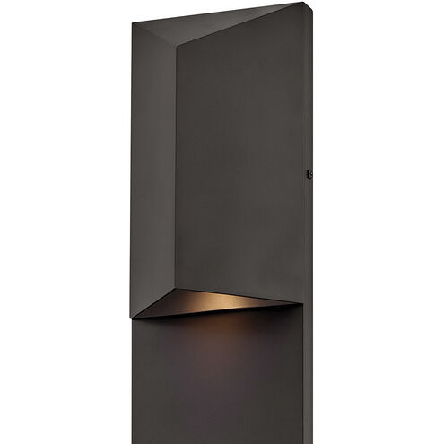 Treva 1 Light 22 inch Dark Oxidized Brass Outdoor Wall Mount Lantern