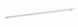 Slim Lite 1 Light 47 inch White Flush Mount Ceiling Light