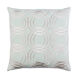 Ridgewood 22 X 22 inch Mint and Cream Pillow