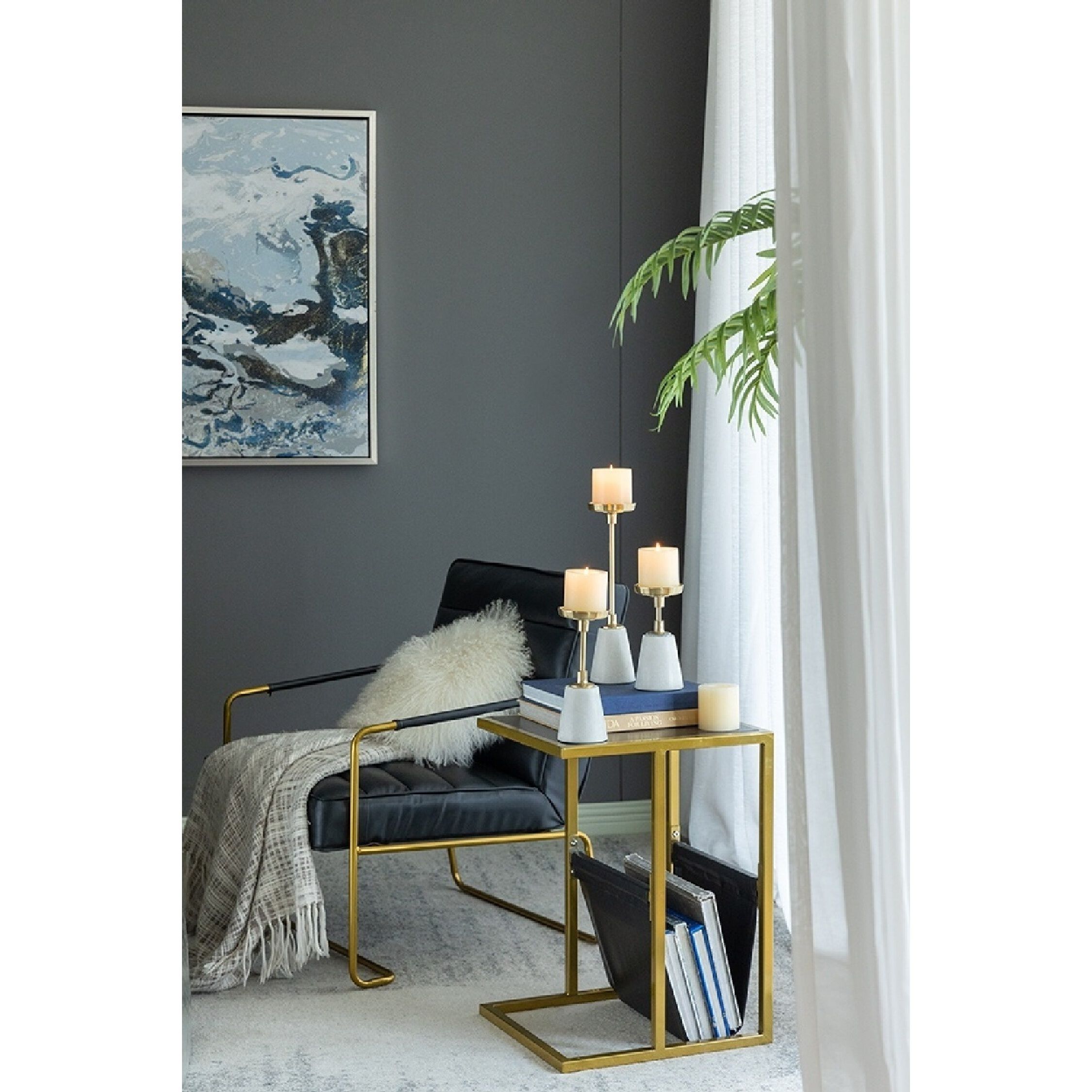 Darha 8 X 3.5 inch Candle Holder