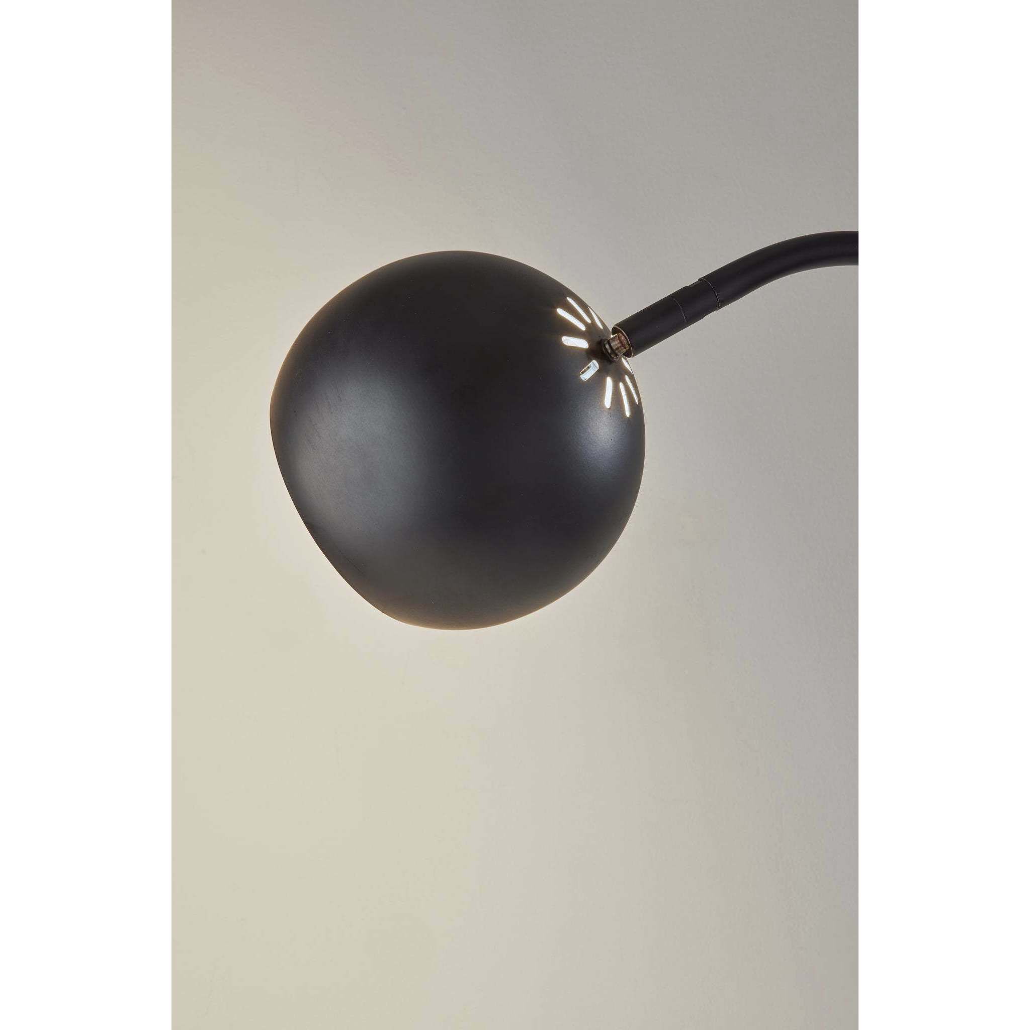 Emerson 59 inch 100.00 watt Black Floor Lamp Portable Light