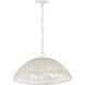 Naomi 1 Light 21 inch Chalk White Pendant Ceiling Light