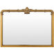 Highclere 40.25 X 30 inch Gold Mantel Mirror