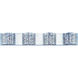 Inca 4 Light 4.25 inch Bathroom Vanity Light