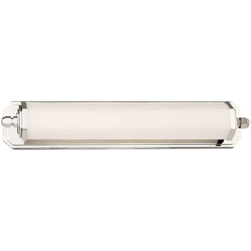 ML LED 24 inch Polished Nickel Bath Light Wall Light