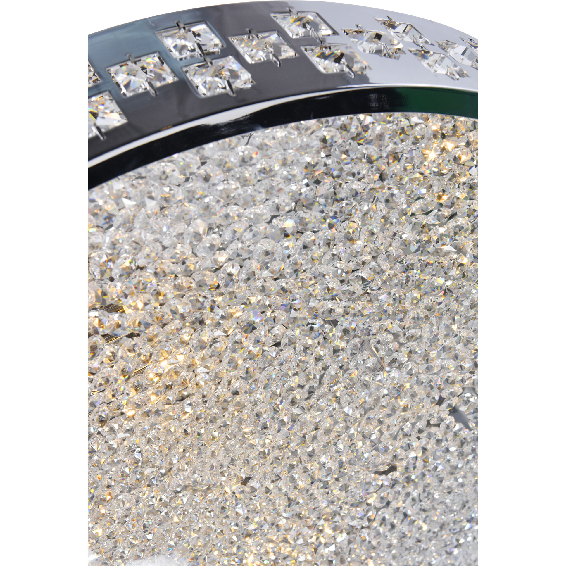 Cinderella 10 Light 26 inch Chrome Down Chandelier Ceiling Light