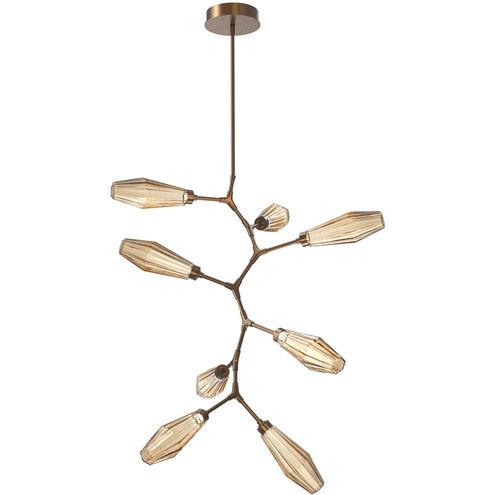 Aalto LED 37.1 inch Flat Bronze Chandelier Ceiling Light, Modern Vine