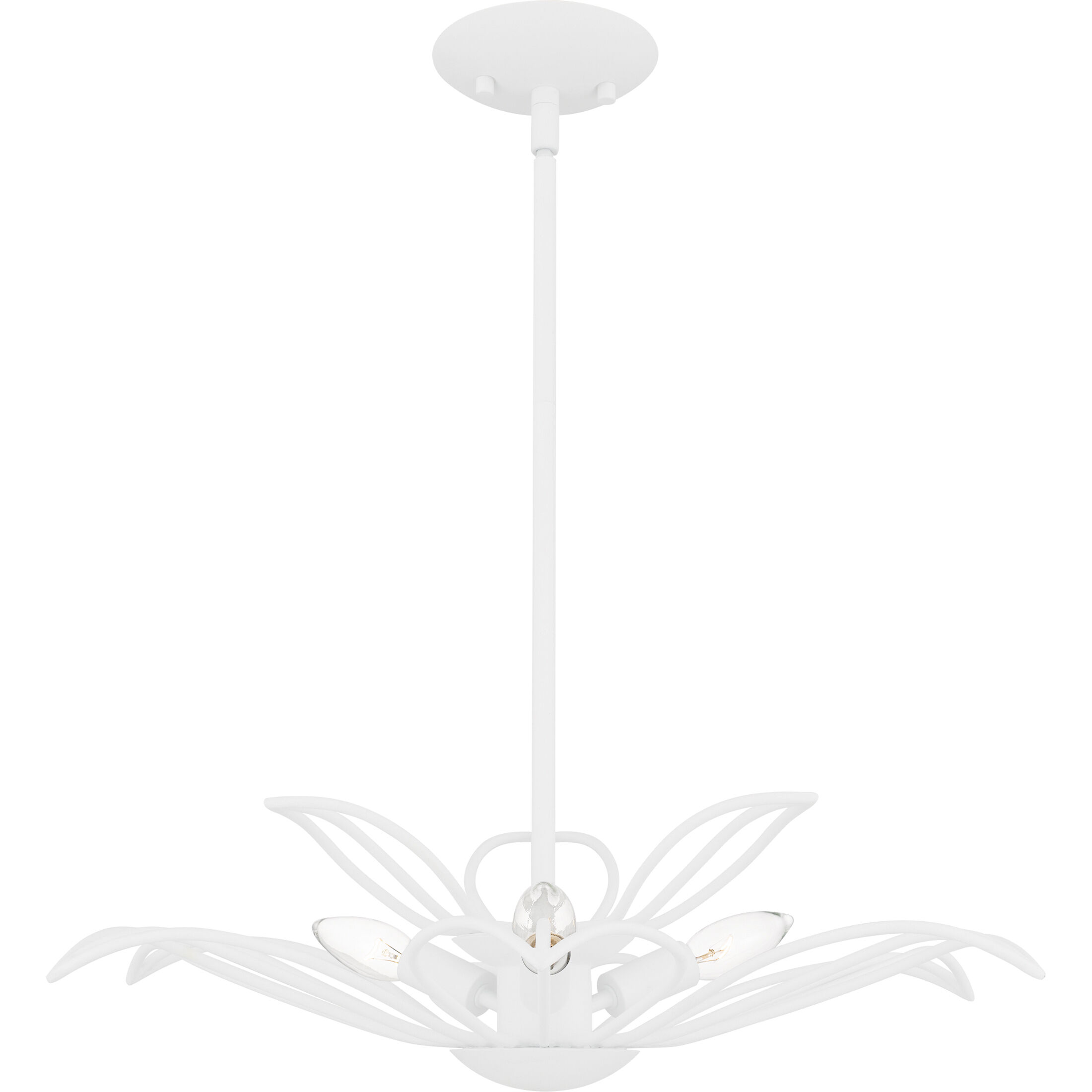 Tallulah 3 Light 22 inch Sand White Pendant Ceiling Light, Large