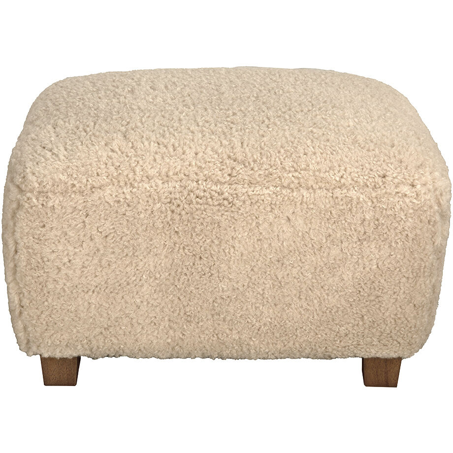 Pola 16 inch Dark Walnut Stool