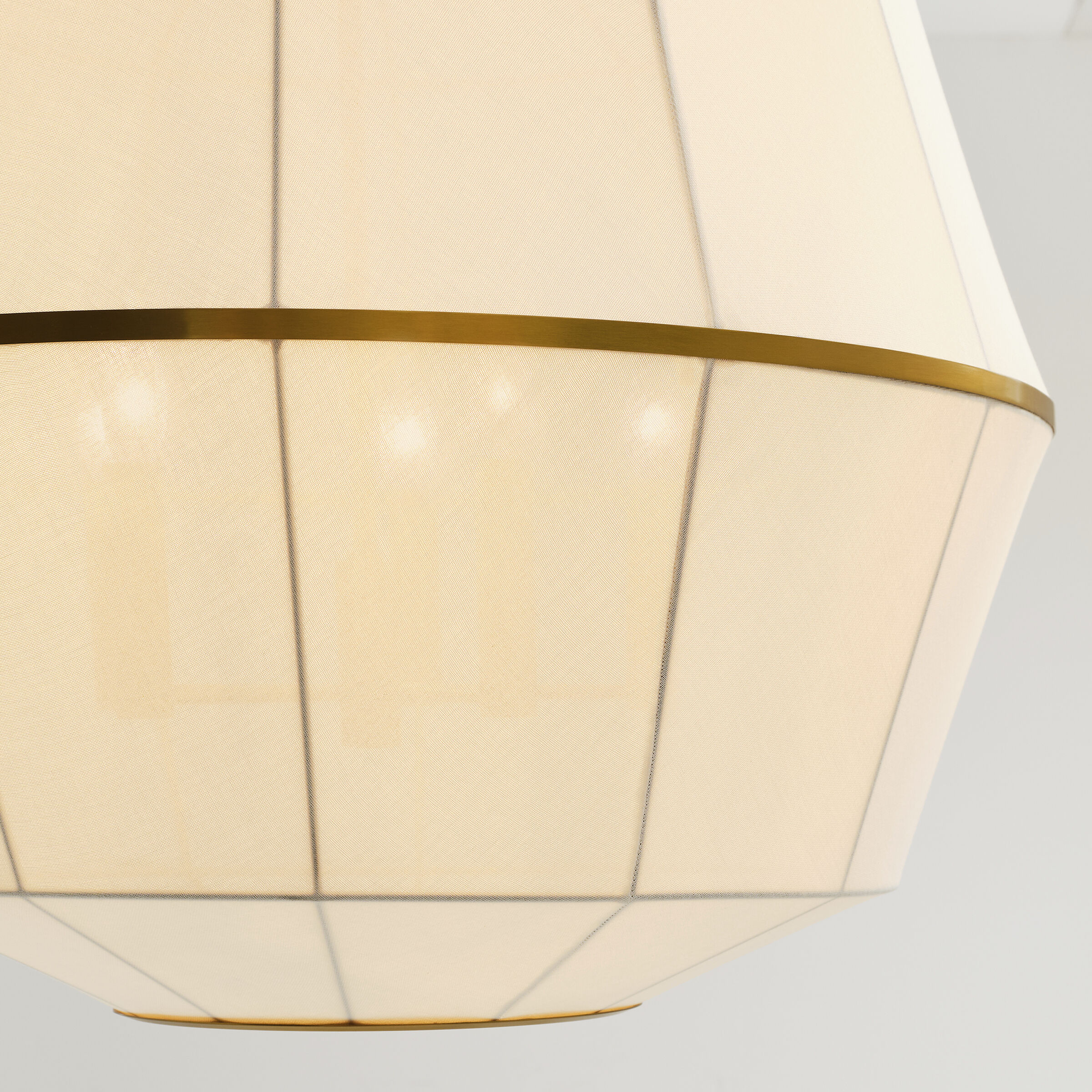ED Ellen DeGeneres Hikari Pendant Ceiling Light in Burnished Brass