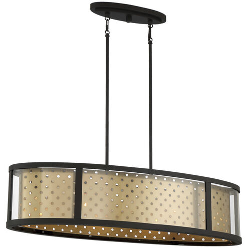 Grado 5 Light 14 inch Gold Pendant Ceiling Light