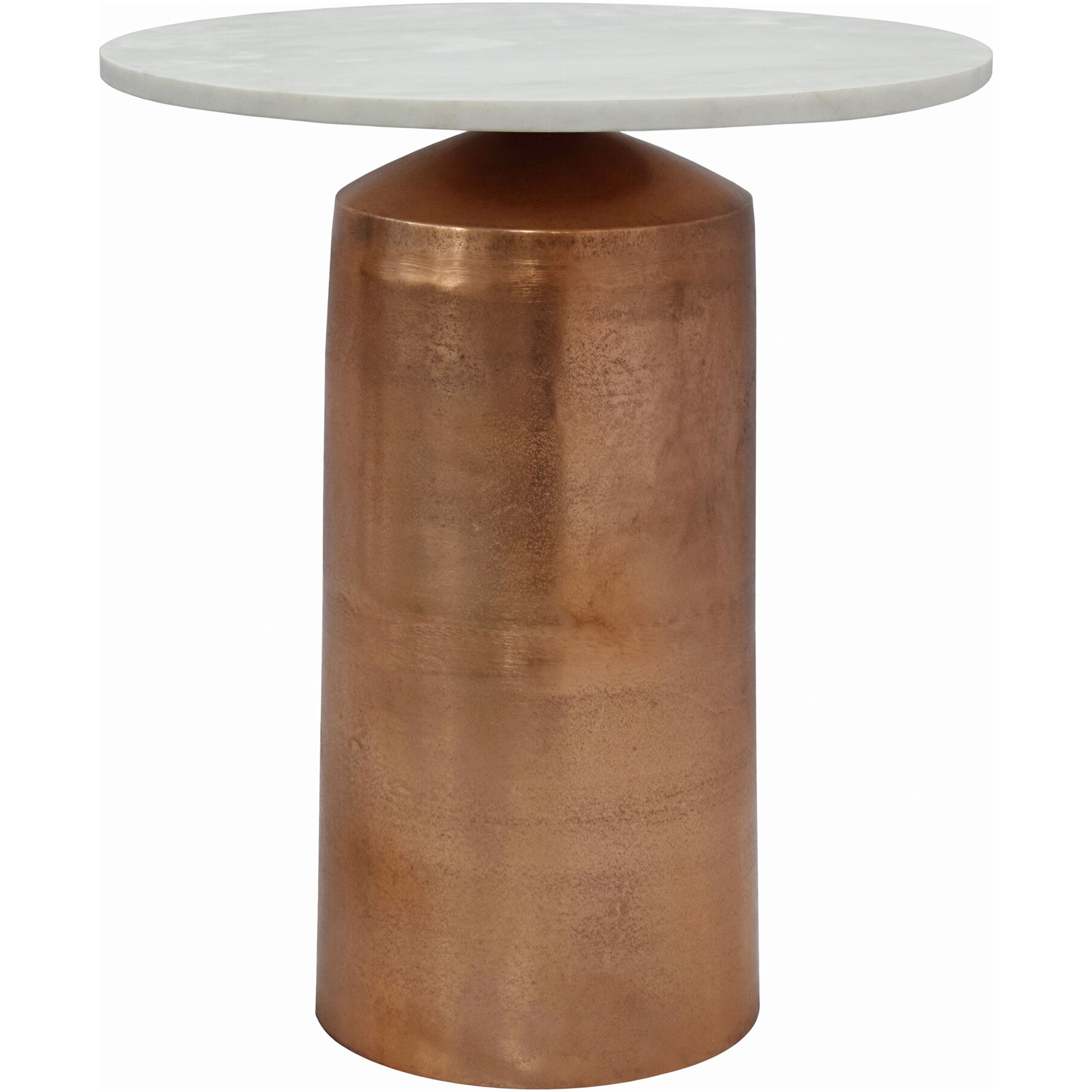 Jackie 23 X 20 inch White Accent Table, Large