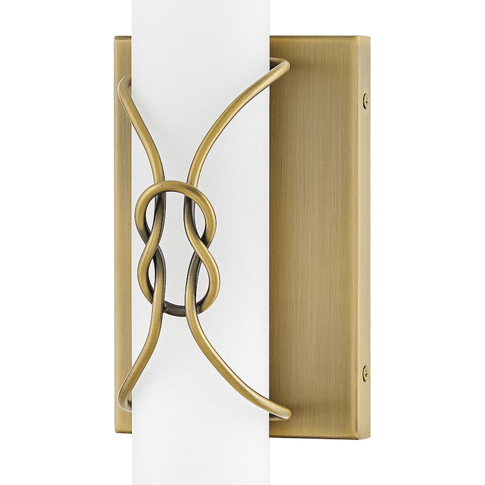 Kitts LED 23.5 inch Lacquered Brass Bath Light Wall Light