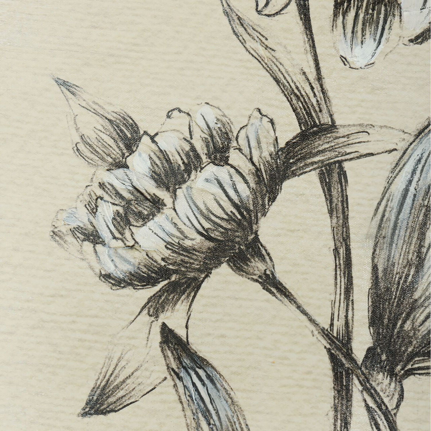 Cameron Black and Beige Wall Art