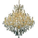 Maria Theresa 37 Light 44 inch Gold Foyer Ceiling Light in Clear, Royal Cut