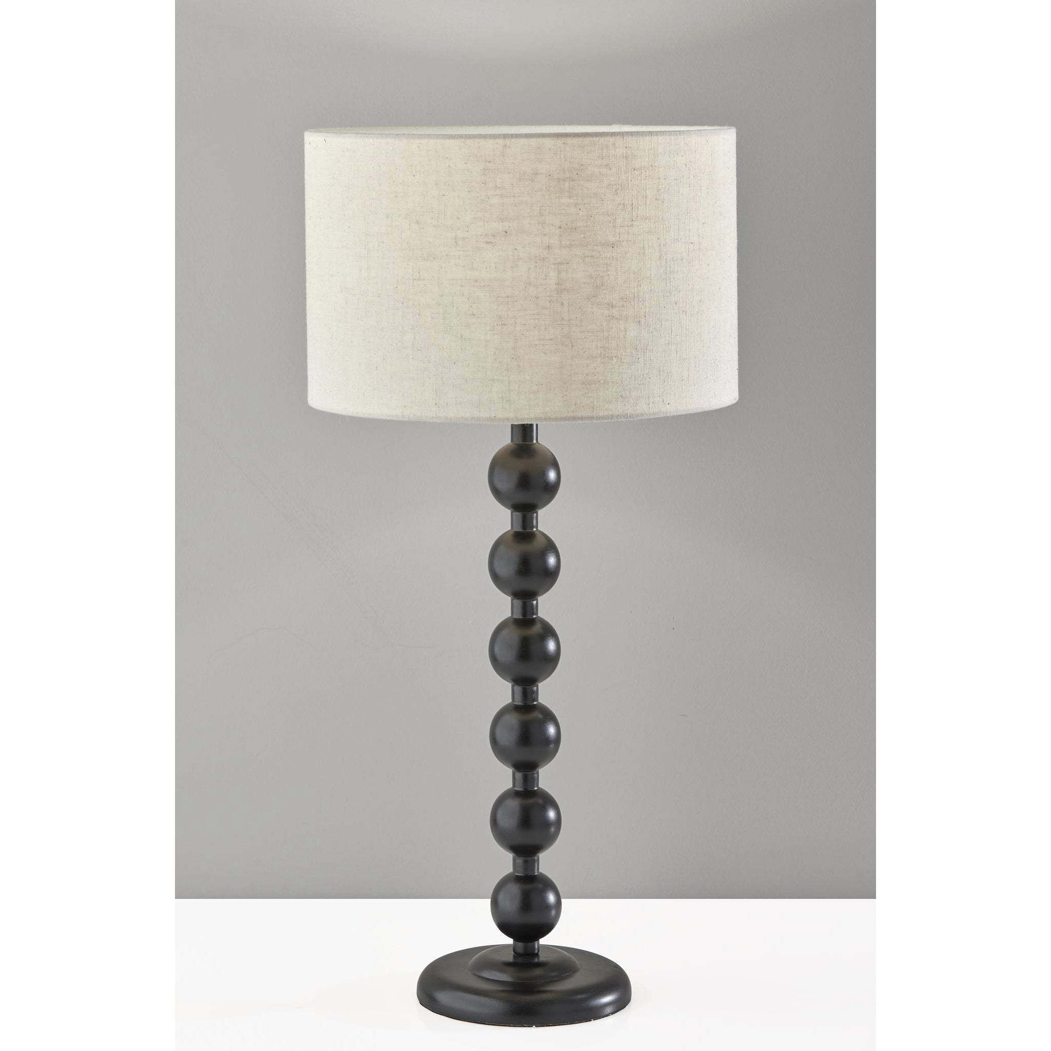 Orchard 28.25 inch 100.00 watt Black Wood Table Lamp Portable Light