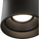 Downtown LED 3.5 inch Black Outdoor Flush Mount in 4000K, dweLED