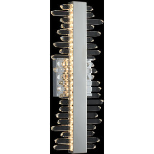 Quasar LED 8 inch Chrome ADA ADA Wall Sconce Wall Light