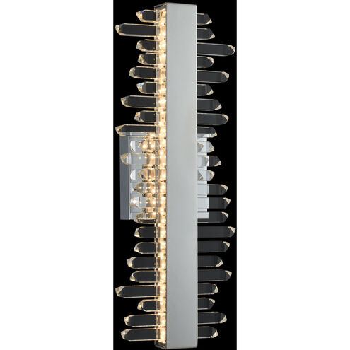 Quasar LED 8 inch Chrome ADA ADA Wall Sconce Wall Light